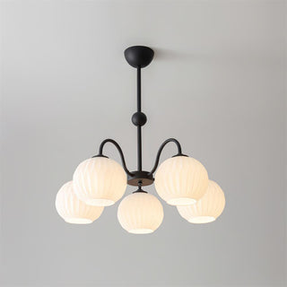 Renee Modern Sage Green 8-Light Chandelier