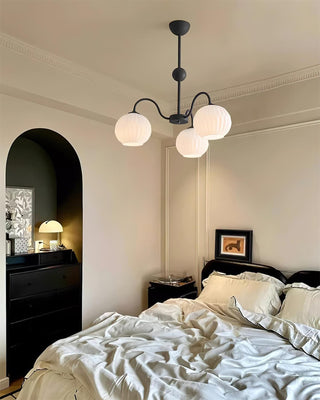 Renee Modern Sage Green 8-Light Chandelier
