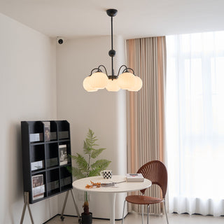 Renee Modern Sage Green 8-Light Chandelier
