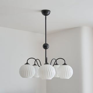 Renee Modern Sage Green 8-Light Chandelier