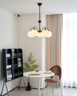Renee Modern Sage Green 8-Light Chandelier