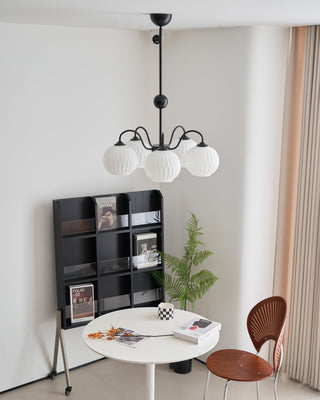 Renee Modern Sage Green 8-Light Chandelier