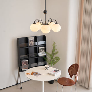Renee Modern Sage Green 8-Light Chandelier