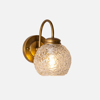 Elowen Vintage Textured Glass Wall Sconce