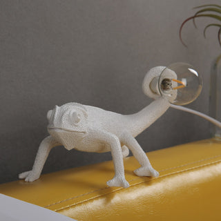 Resin Lizard Whimsical Resin Table Light