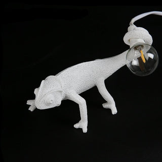 Resin Lizard Whimsical Resin Table Light