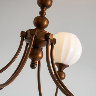 Monique Retro Iron Chandelier