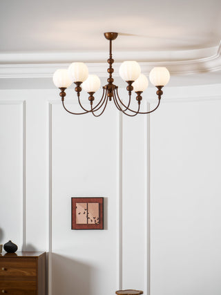 Monique Retro Iron Chandelier