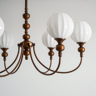 Monique Retro Iron Chandelier