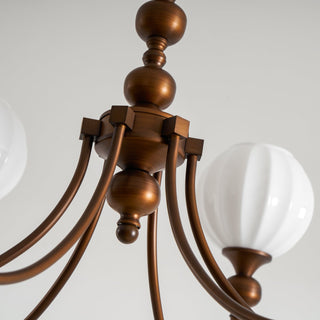 Monique Retro Iron Chandelier
