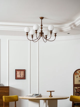 Monique Retro Iron Chandelier