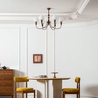 Monique Retro Iron Chandelier