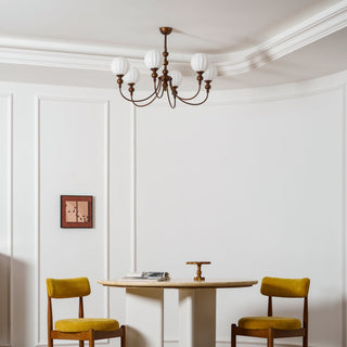 Monique Retro Iron Chandelier