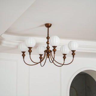 Monique Retro Iron Chandelier