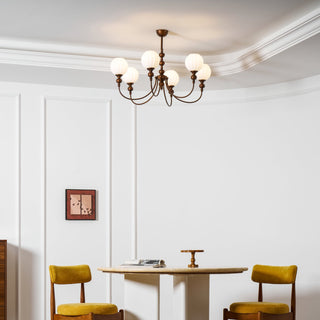 Monique Retro Iron Chandelier