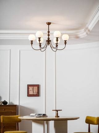 Monique Retro Iron Chandelier
