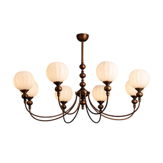 Monique Retro Iron Chandelier