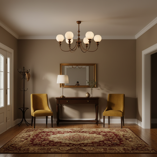 Monique Retro Iron Chandelier