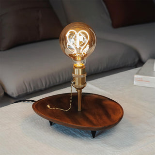 Forge Retro Wood Table Light