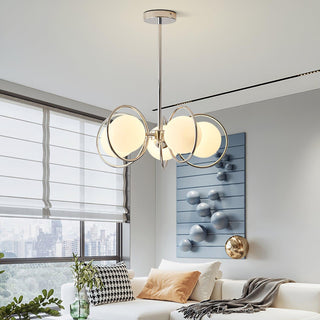 Revolution Minimalist Metal Chandelier