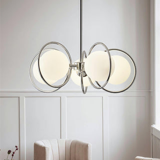 Revolution Minimalist Metal Chandelier