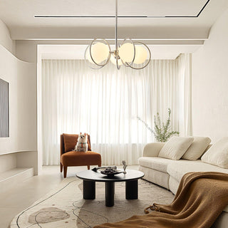 Revolution Minimalist Metal Chandelier