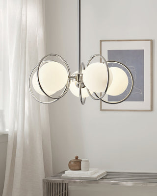 Revolution Minimalist Metal Chandelier