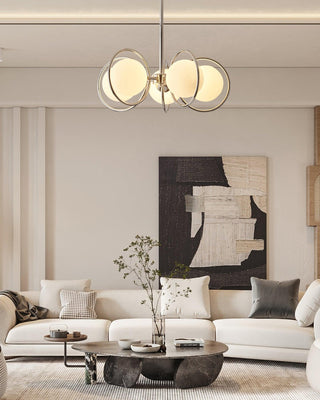 Revolution Minimalist Metal Chandelier