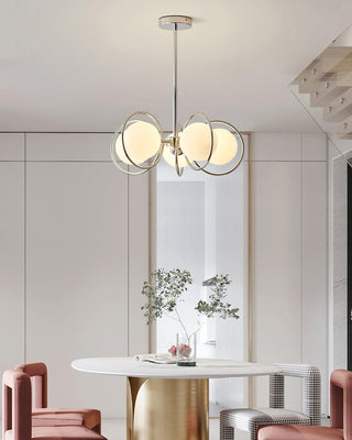 Revolution Minimalist Metal Chandelier