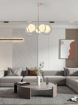 Revolution Minimalist Metal Chandelier