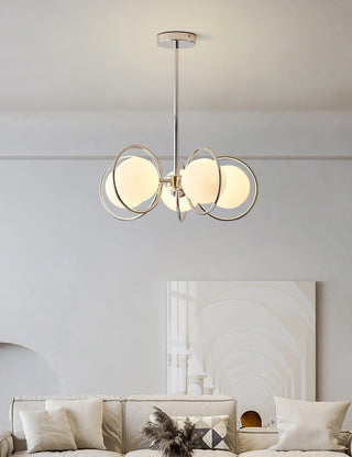 Revolution Minimalist Metal Chandelier