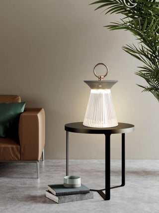 Cora Contemporary Acrylic Table Lamp