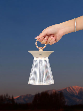 Cora Contemporary Acrylic Table Lamp