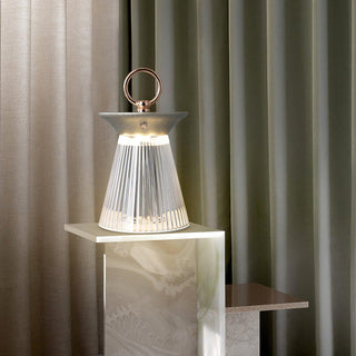 Cora Contemporary Acrylic Table Lamp