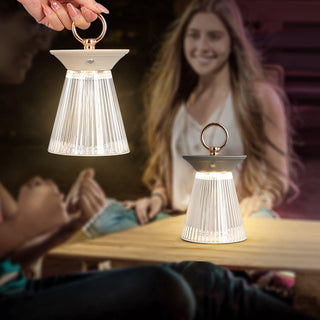 Cora Contemporary Acrylic Table Lamp