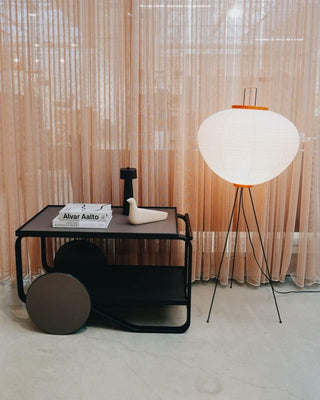 Rice Paper Oriental Mulberry Paper Floor Light