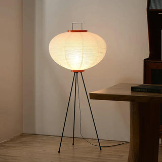 Rice Paper Oriental Mulberry Paper Floor Light