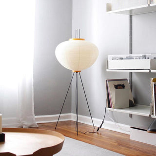 Rice Paper Oriental Mulberry Paper Floor Light