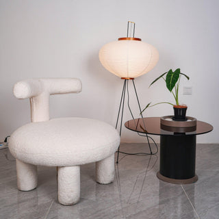 Rice Paper Oriental Mulberry Paper Floor Light