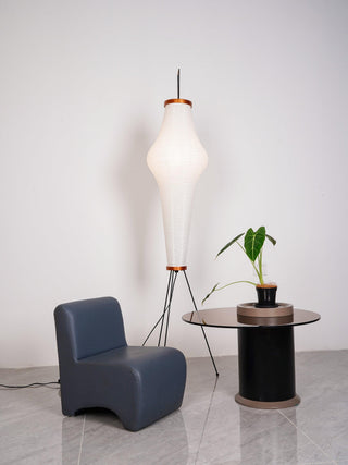 Rice Paper Oriental Mulberry Paper Floor Light