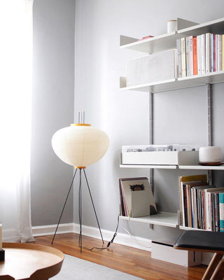 Rice Paper Oriental Mulberry Paper Floor Light
