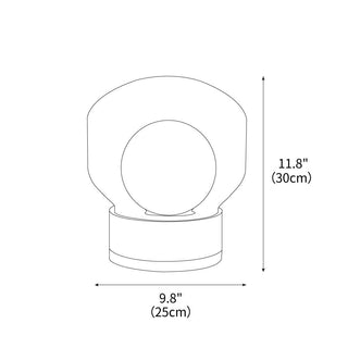 Rigel Minimalist Glass Table Light