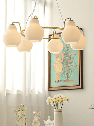 Aurora Modern Metal Chandelier