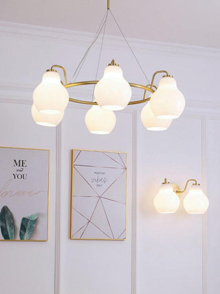 Aurora Modern Metal Chandelier