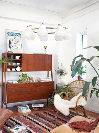 Aurora Modern Metal Chandelier