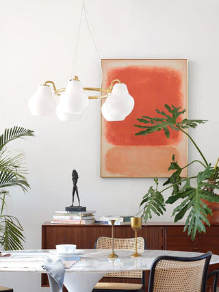 Aurora Modern Metal Chandelier