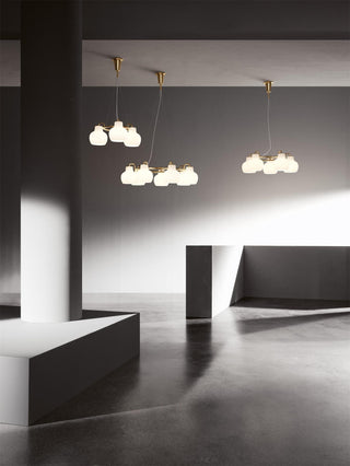 Aurora Modern Metal Chandelier