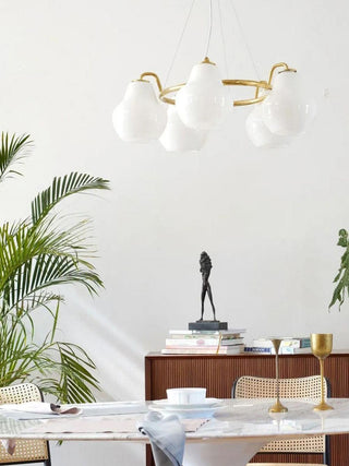 Aurora Modern Metal Chandelier
