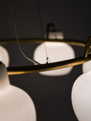 Aurora Modern Metal Chandelier