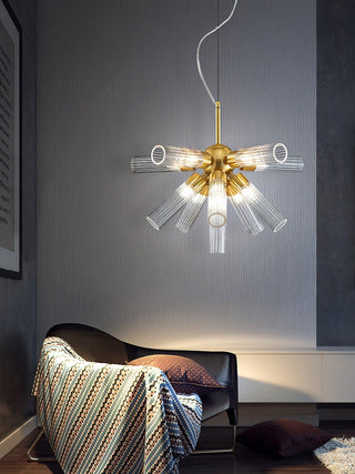 Ringold Sputnik Sculptural Glass Chandelier